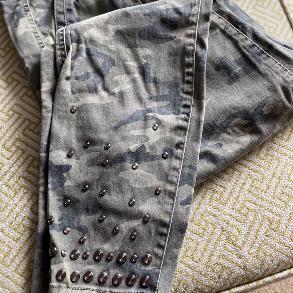 Lane Bryant camo ankle pants